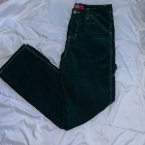 dark green dickies pants